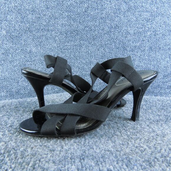 Dexflex‎ Women's Comfort Strappy Black Fabric Size 6M Gently Used 2025 - Picture 1 of 6